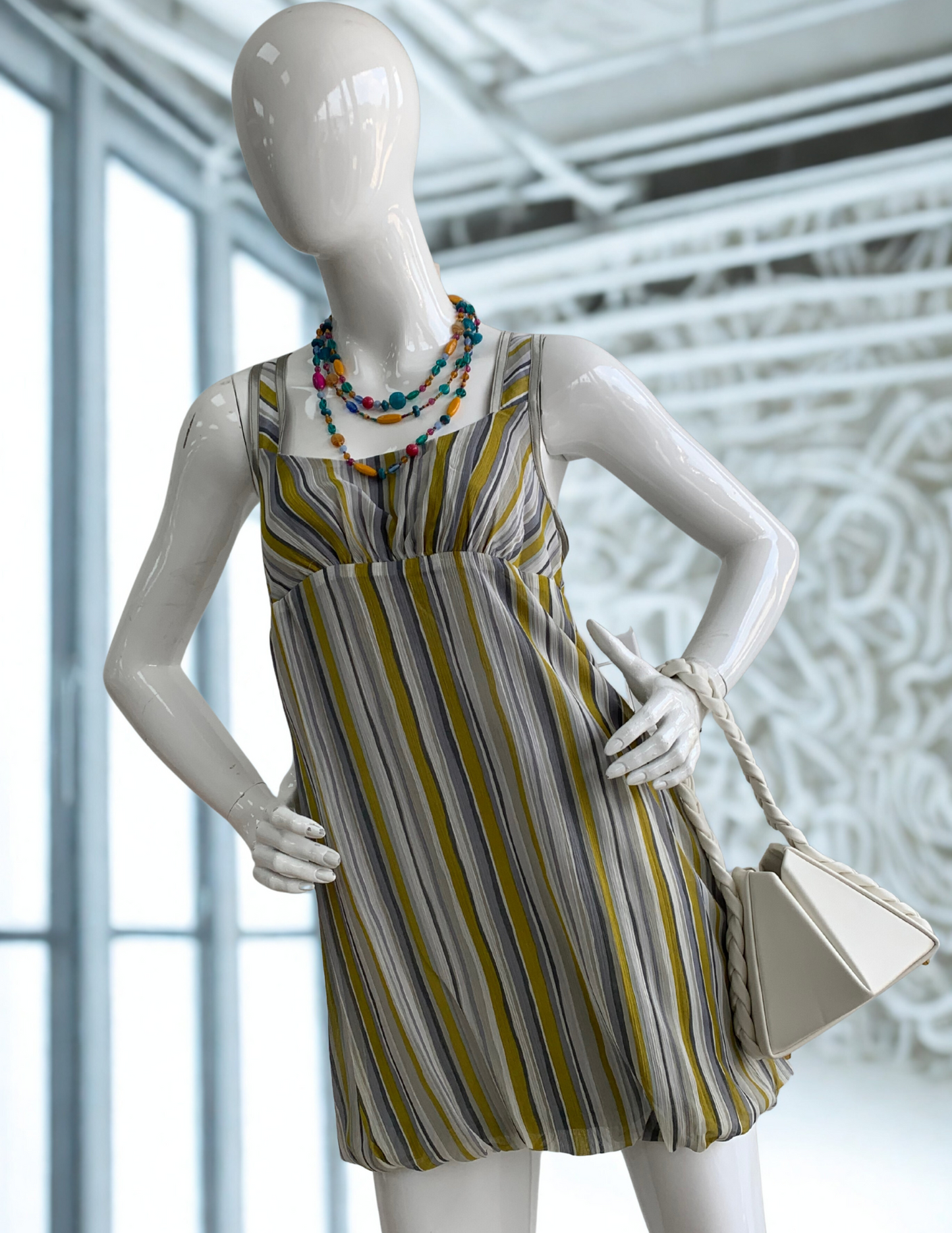 Striped Mini Dress