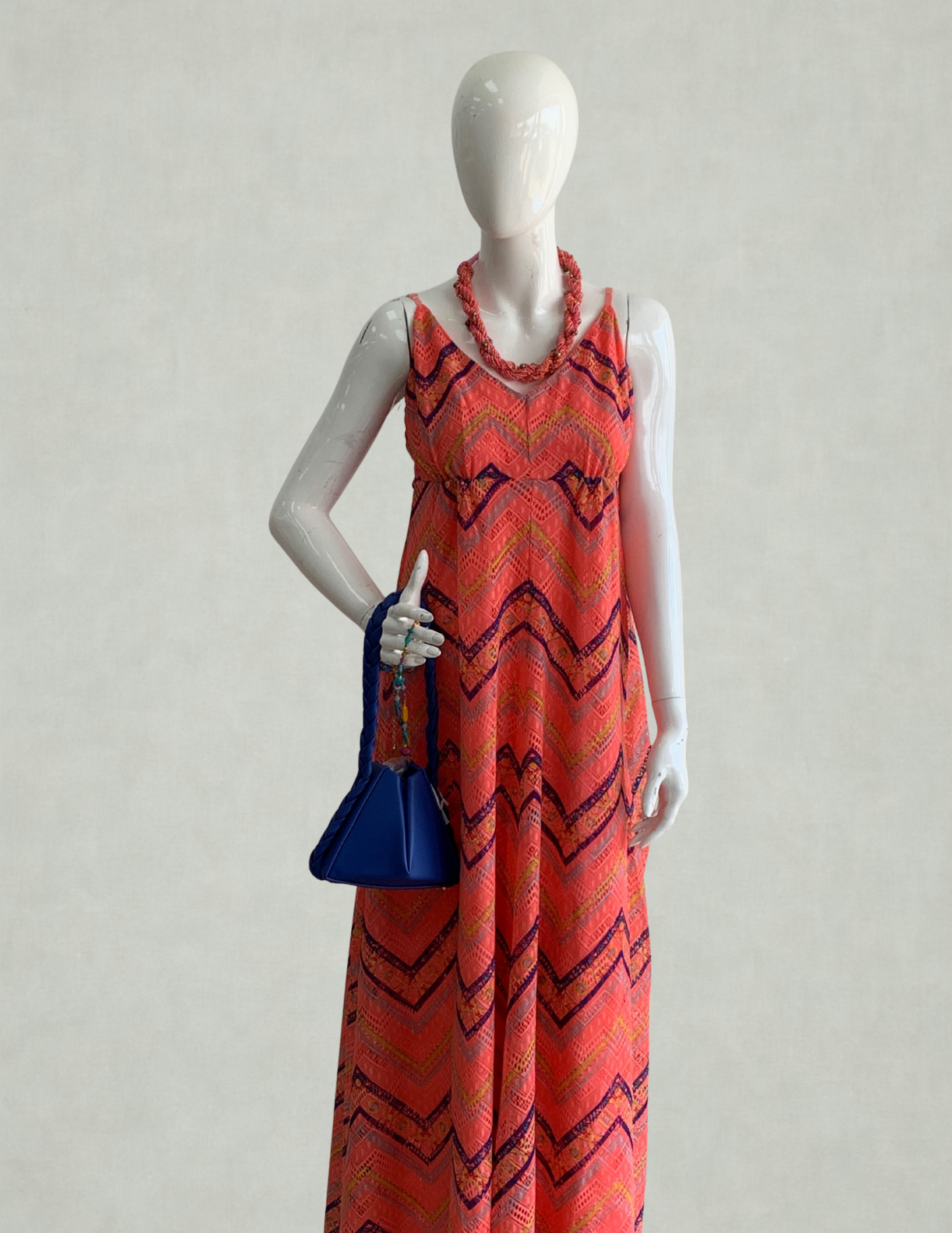 Vibrant Boho Maxi Dress – Summer Chic