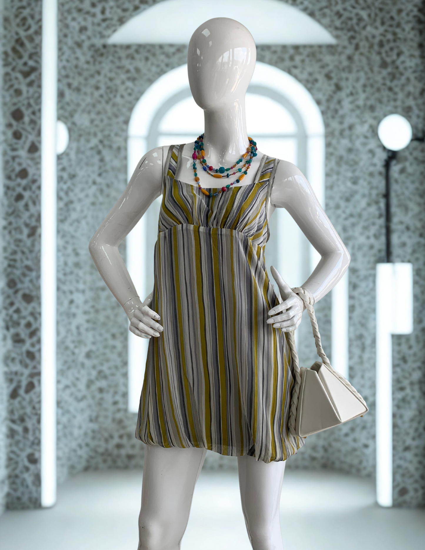 Striped Mini Dress