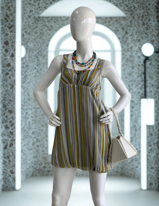 Striped Mini Dress